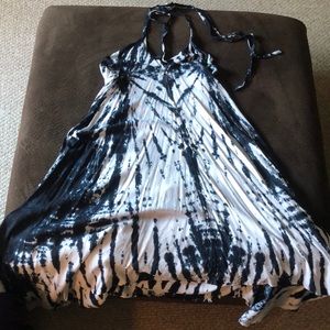 Hawaiian tie dye dress